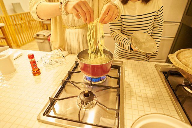 締めにラーメン^^